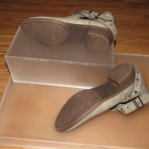 RAMPAGE Tiara Gray Ankle Booties Size 9 - Picture 6 of 6